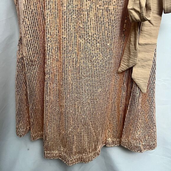 Bloomchic Sequin Knee Length Dress - Picture 6 of 7